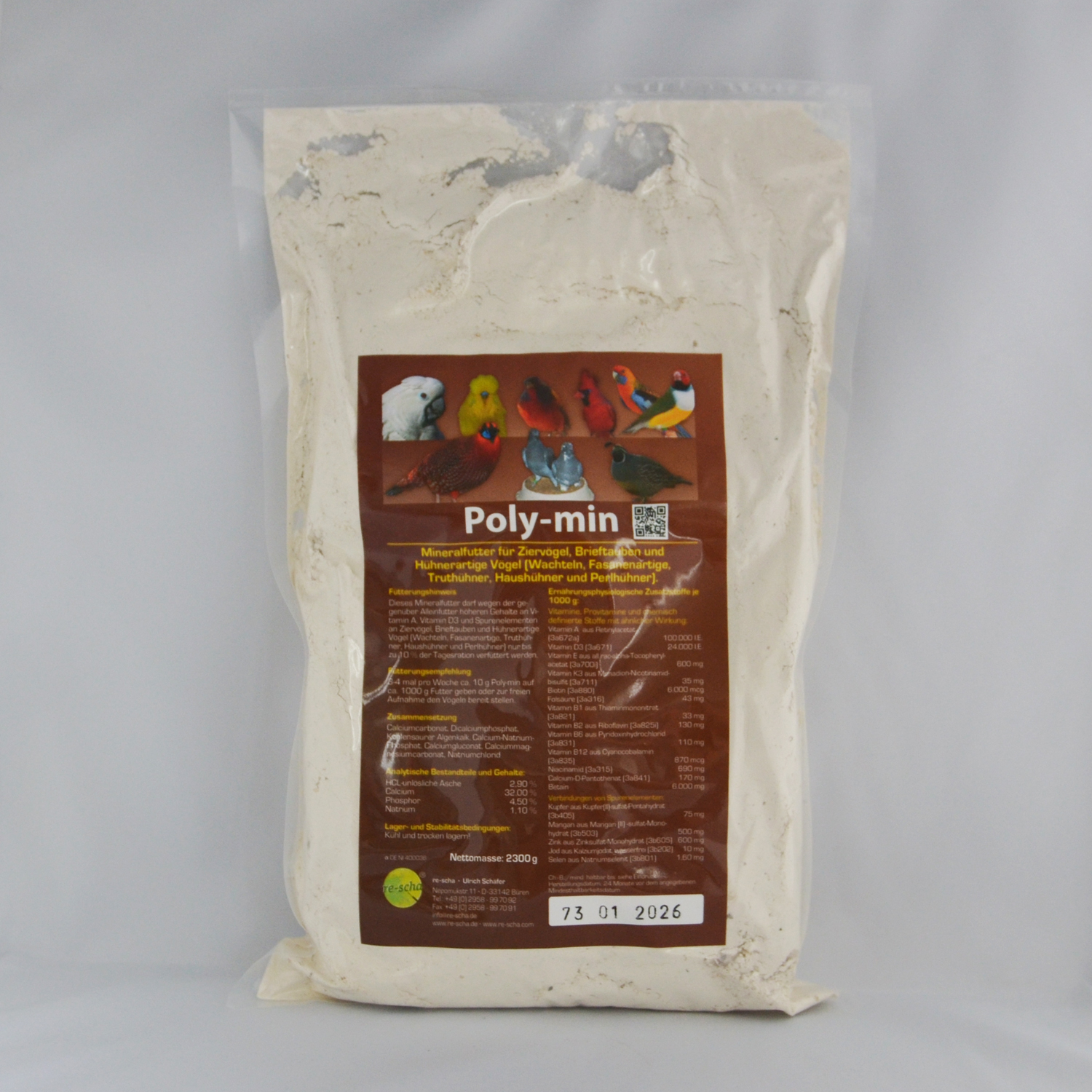 Poly-min	2300 g