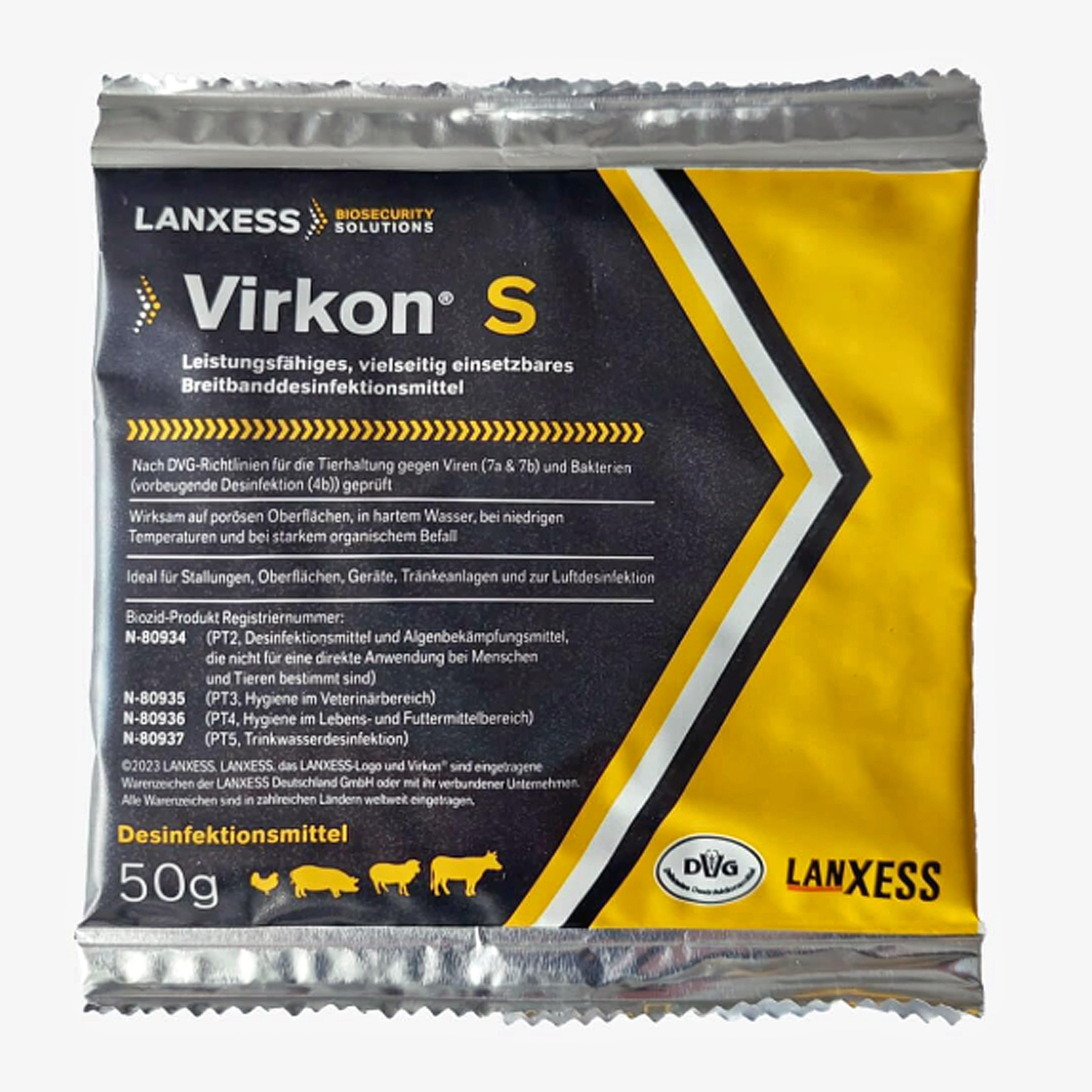 Virkon S 50g Desinfektionsmittel