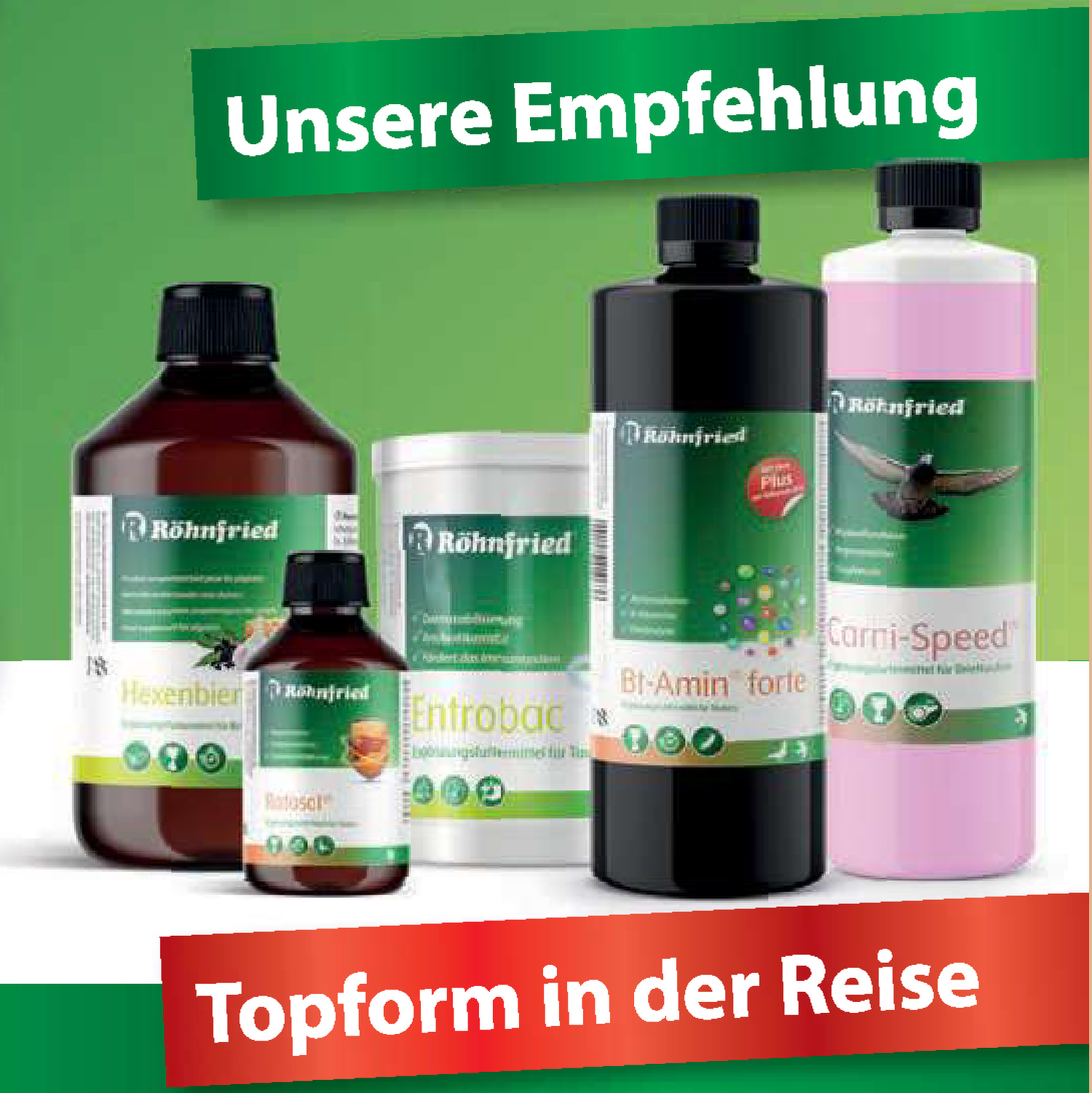 Reisepaket Röhnfried + gratis Röhnfried Tränke