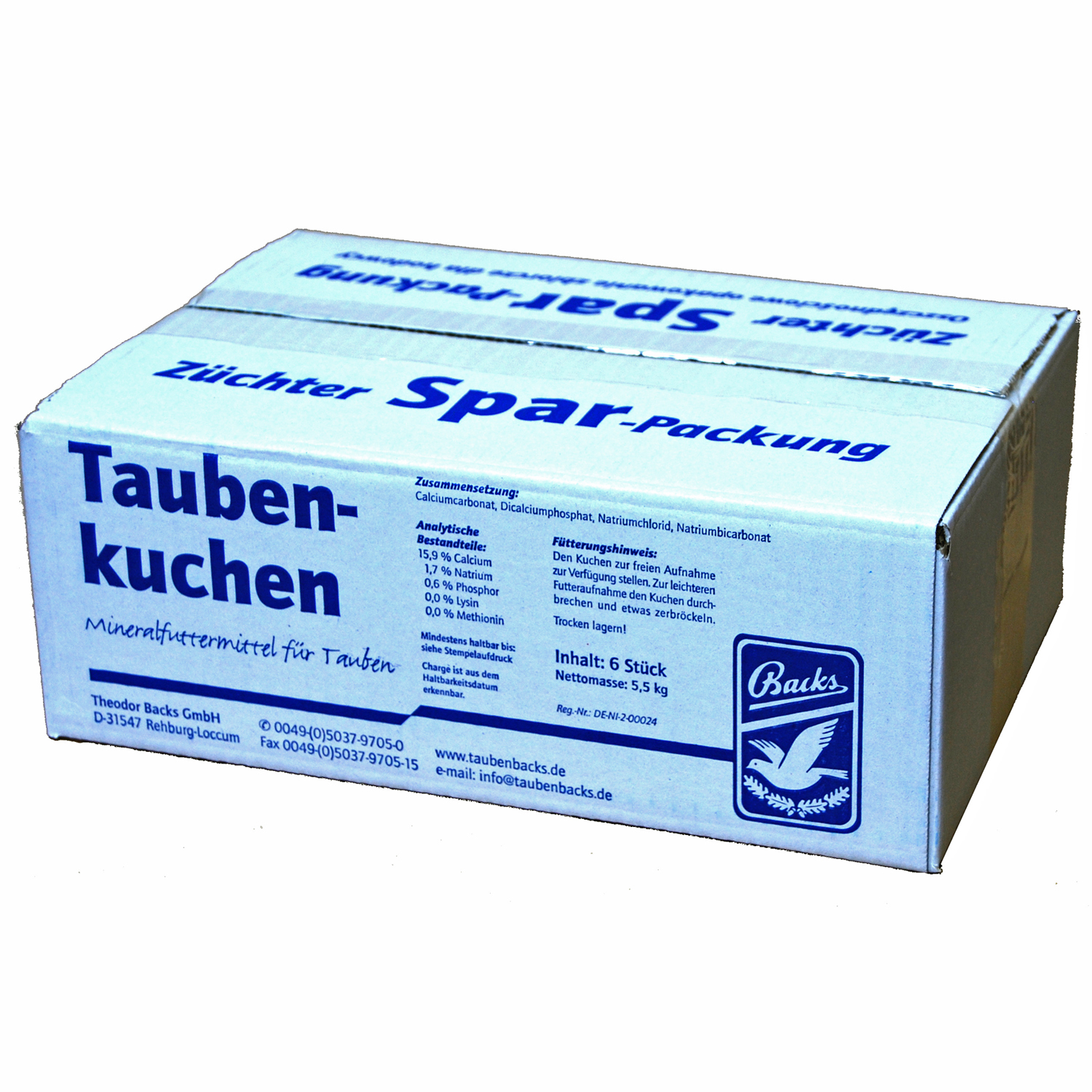 Taubenkuchen 6er Pack