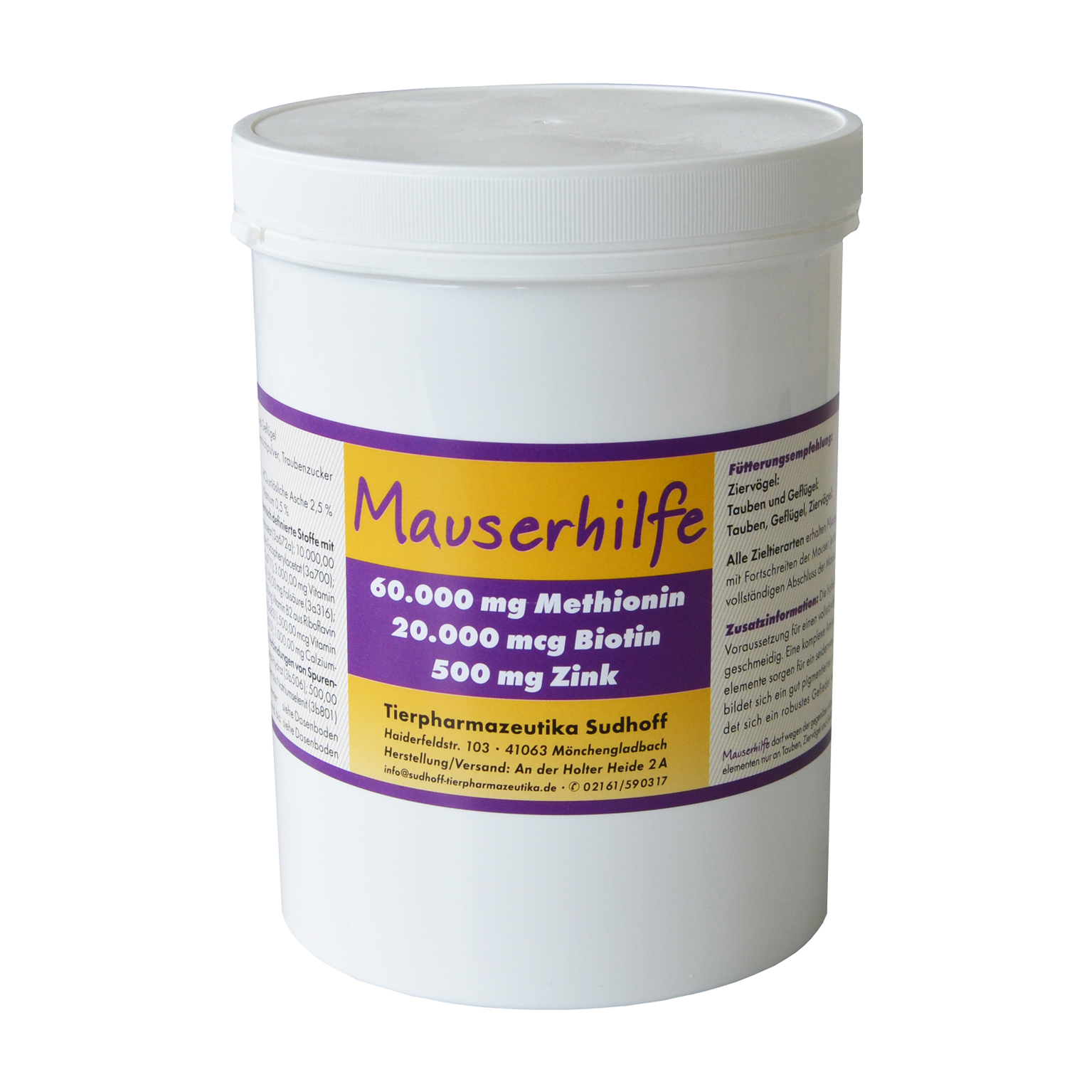 Mauserhilfe "800 g"