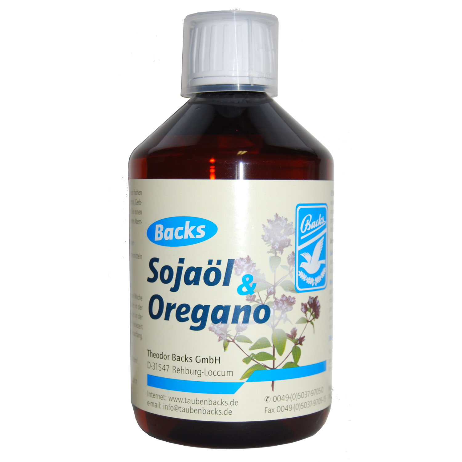 Sojaöl & Oregano 500 ml
