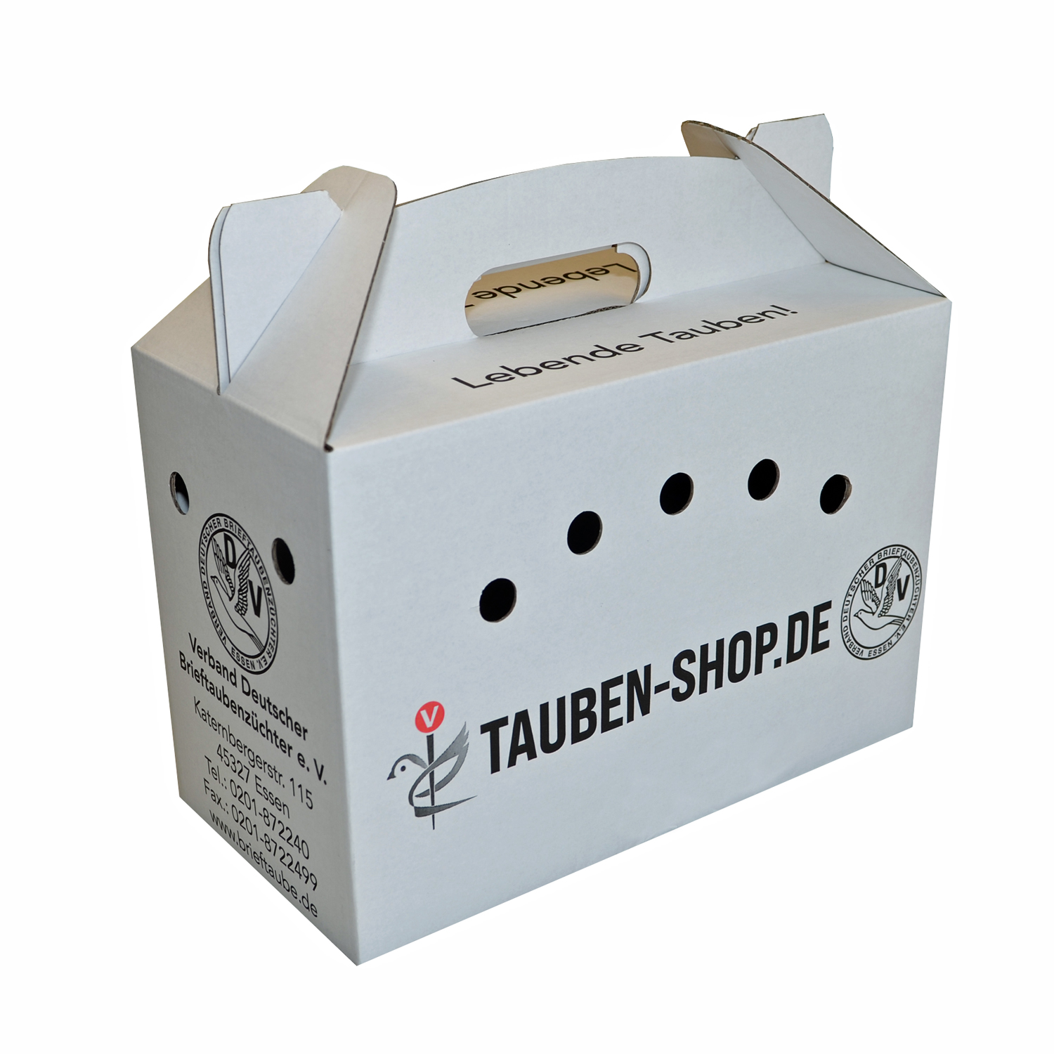 Transport Kartonage "Tauben" 1 Stck.