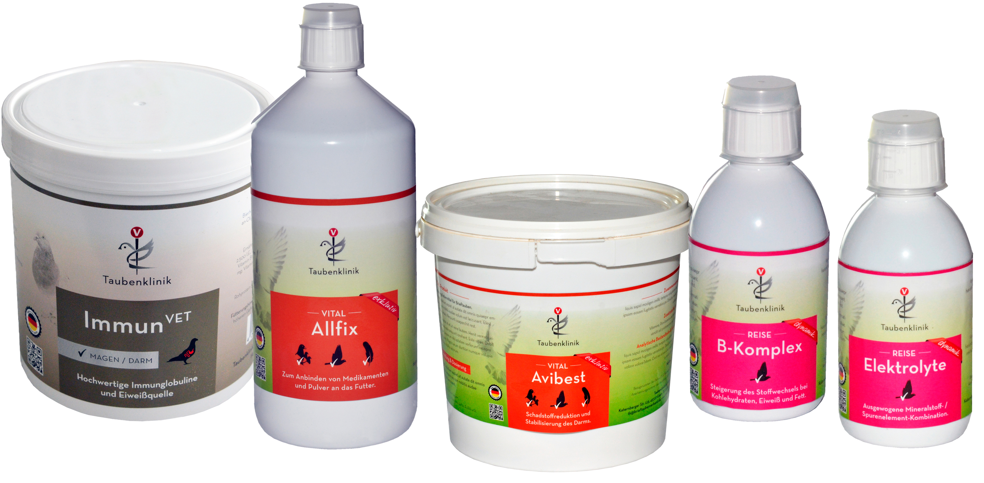 Taubenklinik Jungtaubenpaket 2024