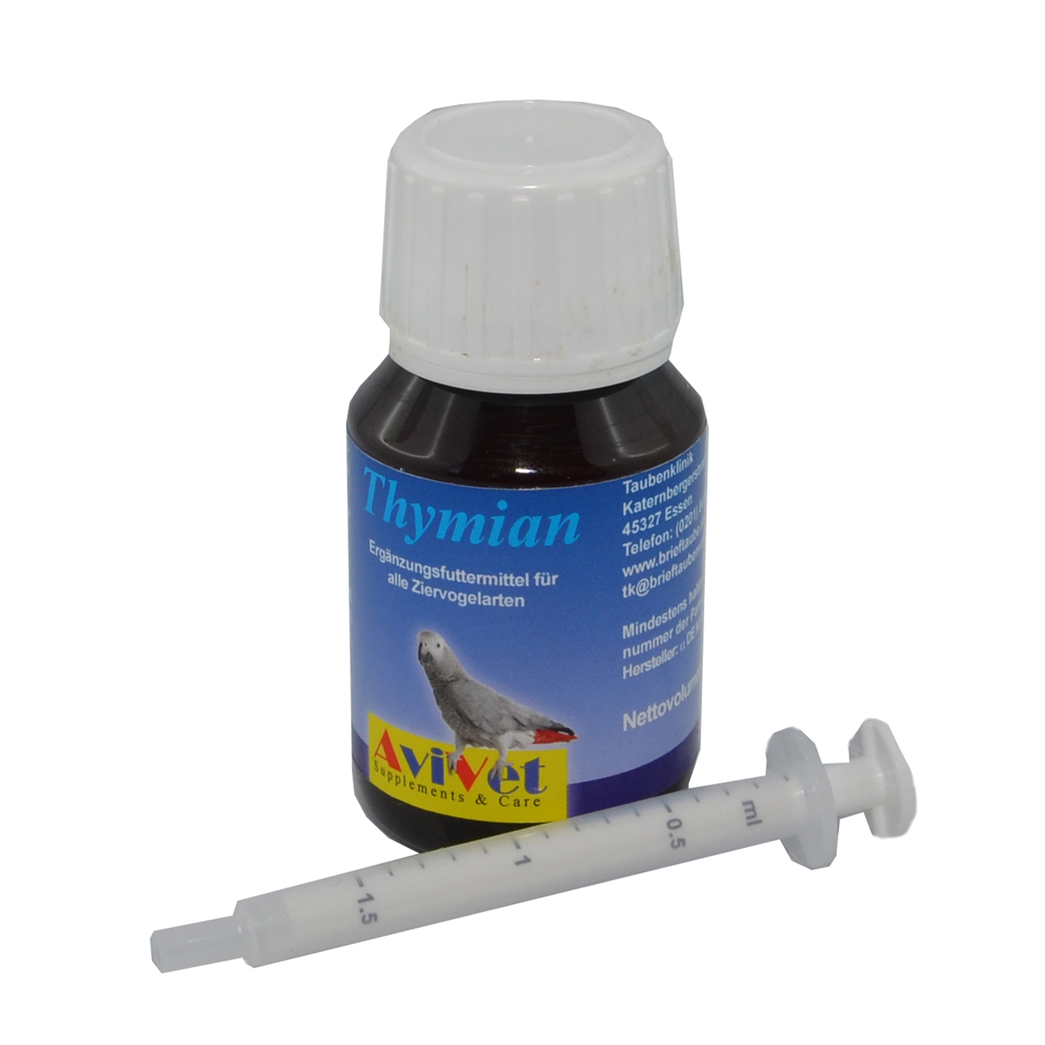 AVIVET THYMIANSIRUP, 50 ml