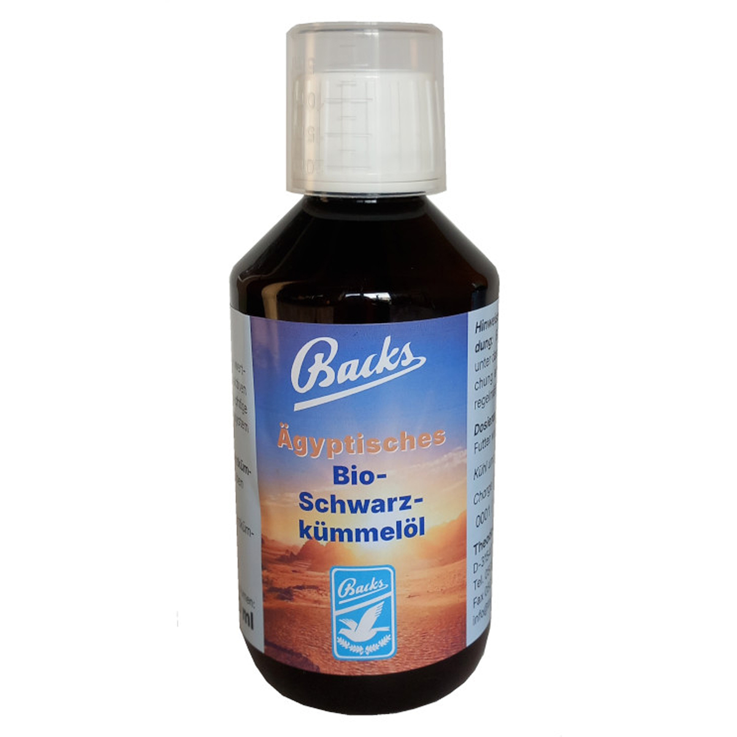Ägyptisches Bio Schwarzkümmelöl 250 ml