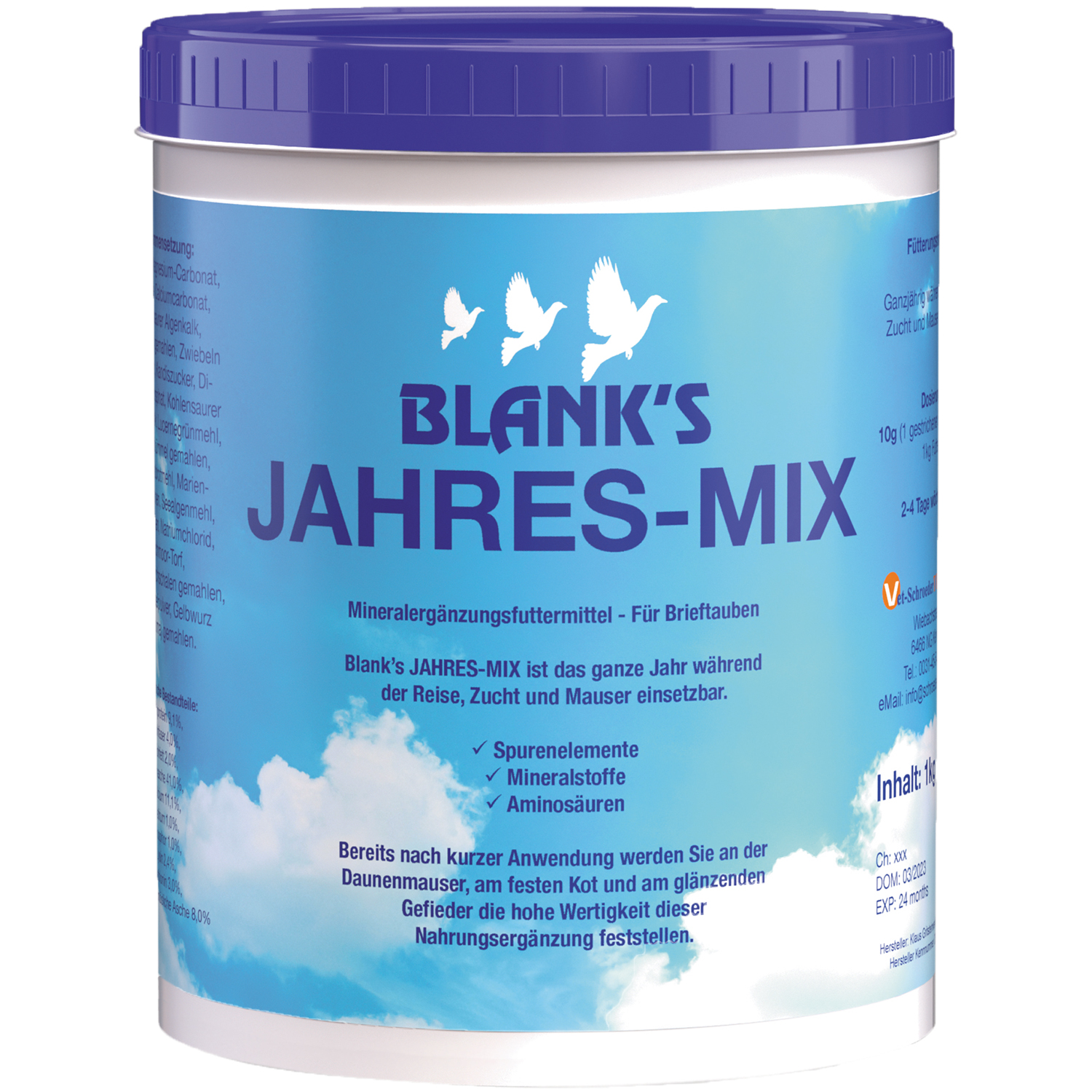Blank’s Jahres-Mix 1000 g
