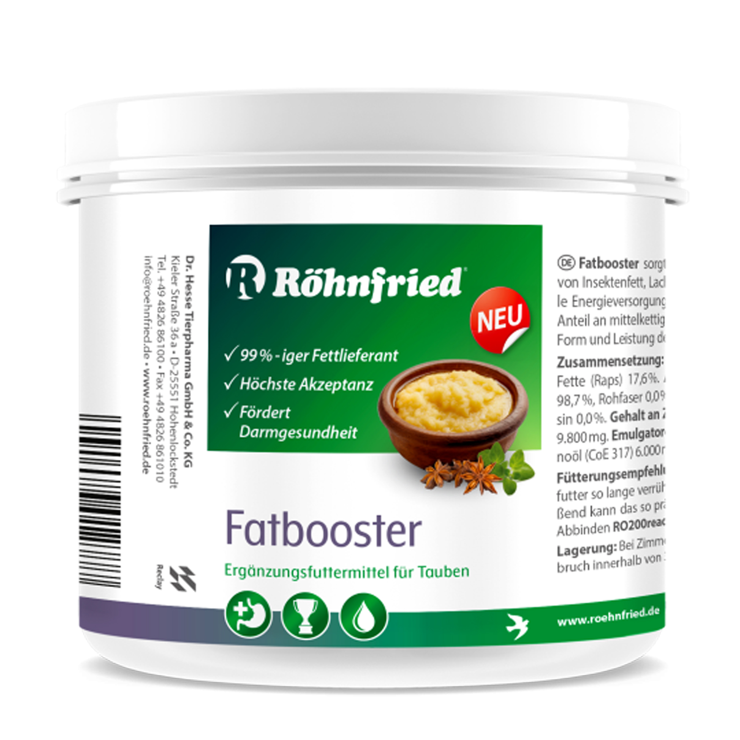 Fatbooster  465g